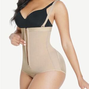 Shapellix Airslim High-waisted Shaping Brief Shapewear in Tan L